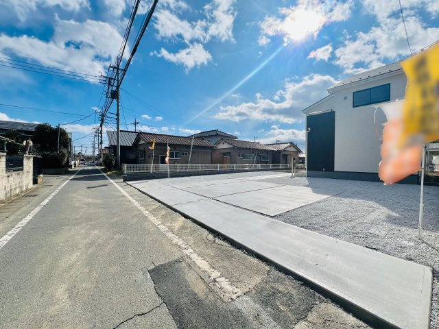 前橋幸塚の前面道路含む現地写真|車の通りも少なく駐車も楽々♪