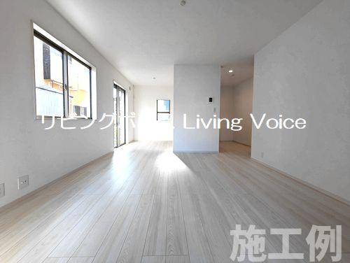 【居間・リビング】 | 【仲介手数料０円】相模原市南区上鶴間本町6丁目　新築一戸建て | 相模原市南区上鶴間本町6丁目　新築一戸建て