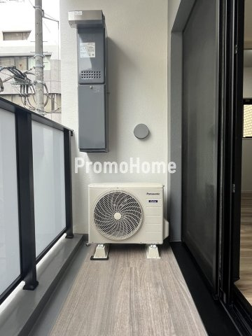 ジオエント秋葉原のバルコニー