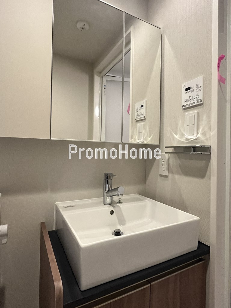 ジオエント秋葉原の独立洗面台