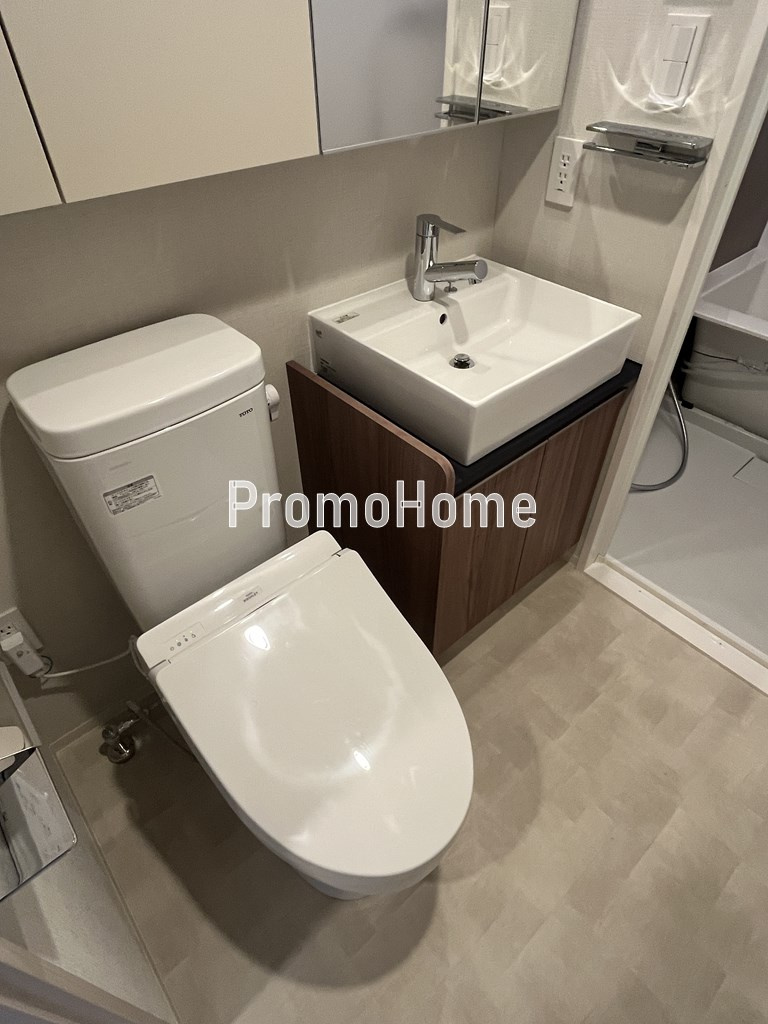 ジオエント秋葉原の洗面所