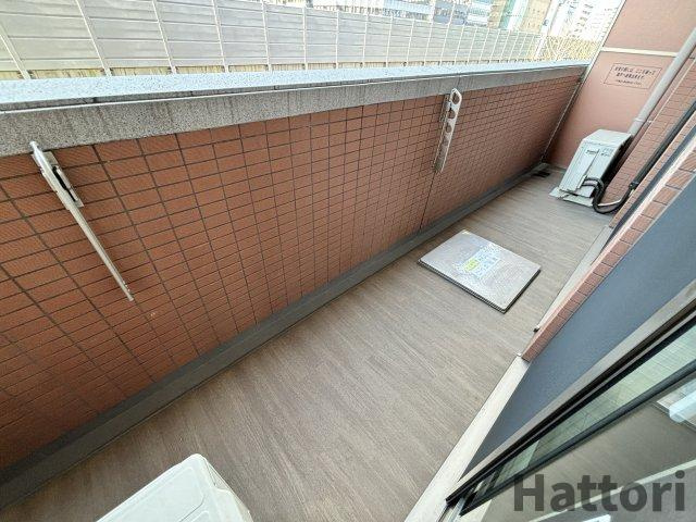 ORSUS新大阪のバルコニー