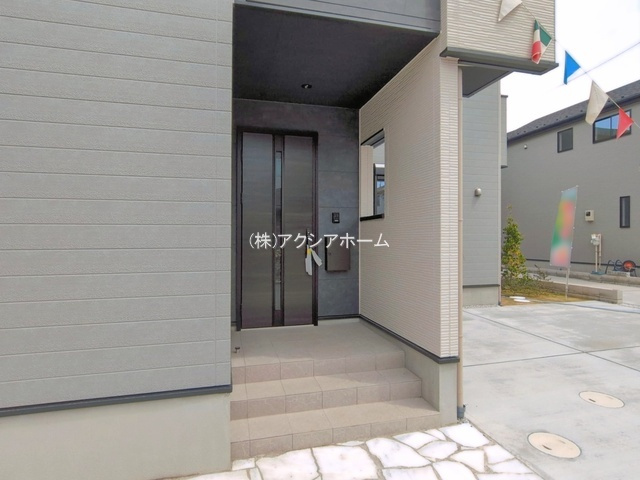 所沢市東狭山ケ丘3丁目・全5棟　新築一戸建　1号棟の玄関|2026年4月24日撮影
