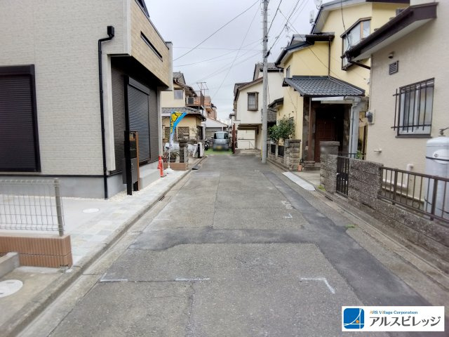 新築／志木市下宗岡4丁目　2期　全1棟の前面道路含む現地写真|南側幅4.2ｍ