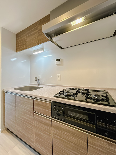 フロンティアレジデンス錦糸公園のキッチン|※写真は同タイプ住戸です。