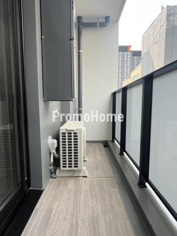 ジオエント秋葉原のバルコニー