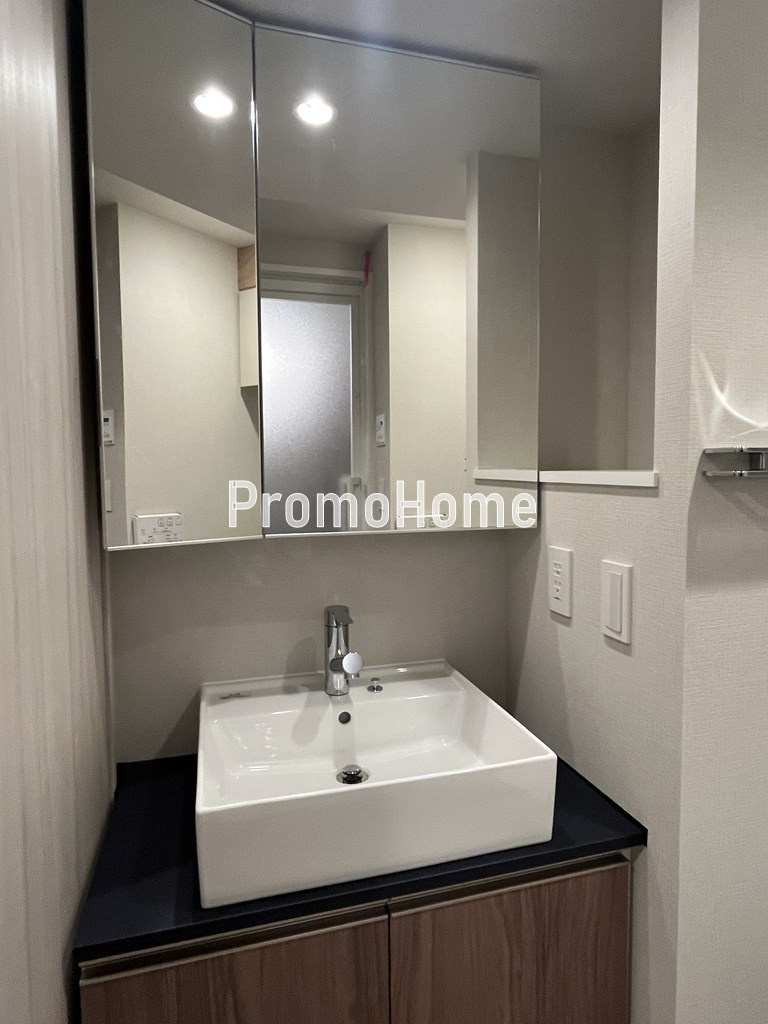 ジオエント秋葉原の洗面所