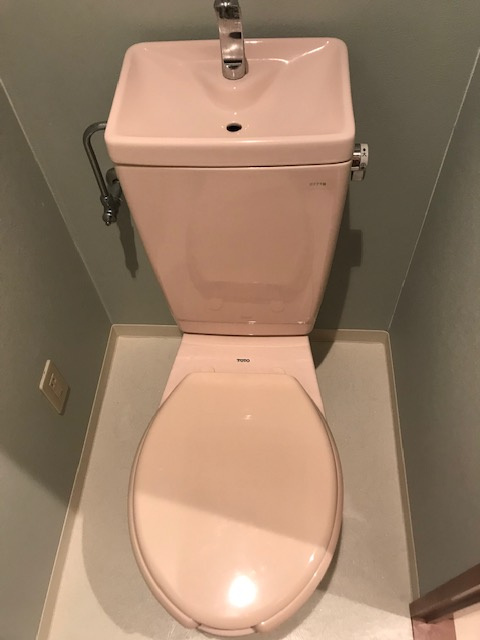 ヴィラアビターレふじみのトイレ|ゆったりとした空間のトイレです