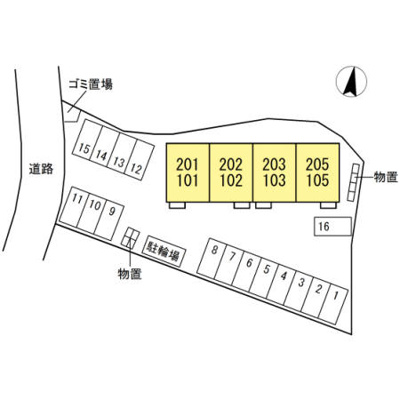 【区画図】 | メゾンド・ノワールⅠ