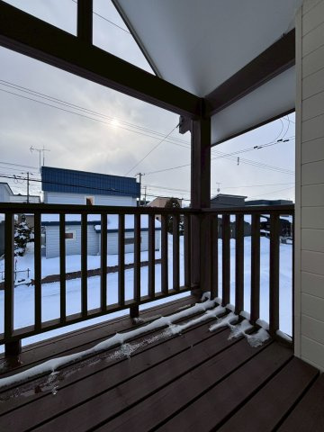文京台南町のバルコニー