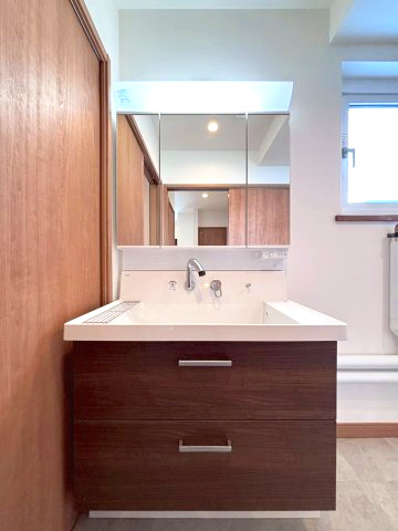 文京台南町の独立洗面台