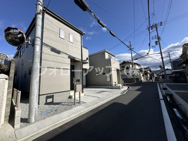 貝塚市三ツ松5期3号棟の前面道路含む現地写真|前面道路含む現地写真です