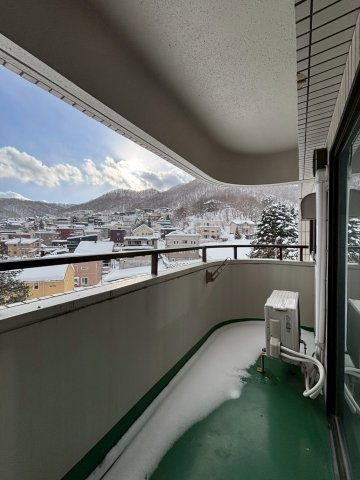 ノースピア宮の森マキシマムのバルコニー