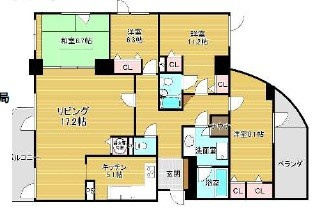 ノースピア宮の森マキシマムの間取り