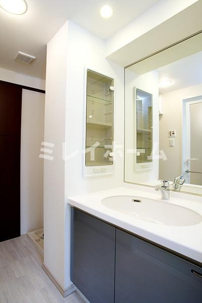 レジディア中延の洗面所