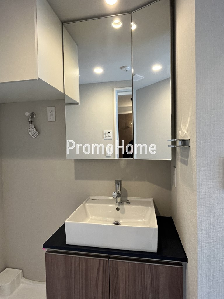 ジオエント秋葉原の洗面所