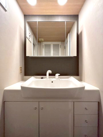 アルファコート伏見の独立洗面台