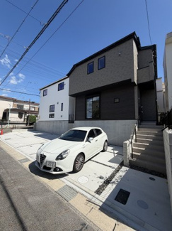 【外観】 | 【名古屋市名東区猪子石1丁目2104新築戸建2号棟】✨️仲介手数料無料✨️猪子石小学校・猪高中学校