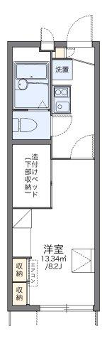 レオパレスアマミヤの間取り|代表的な間取のため実際の間取とは異なる場合があります