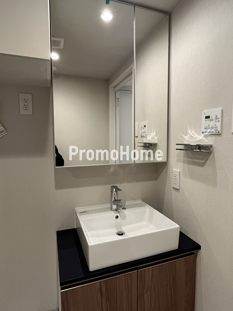 ジオエント秋葉原の洗面所