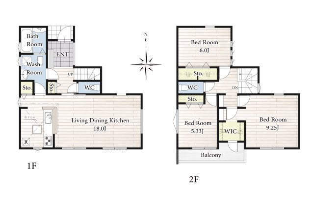 【間取り】 | リビングの大きな開口部は陽当たりの確保だけでなく、まとめ買いで大量のお買い物をした際や家具など大きな物を購入した際に便利です。