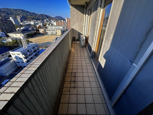 グランメールのバルコニー