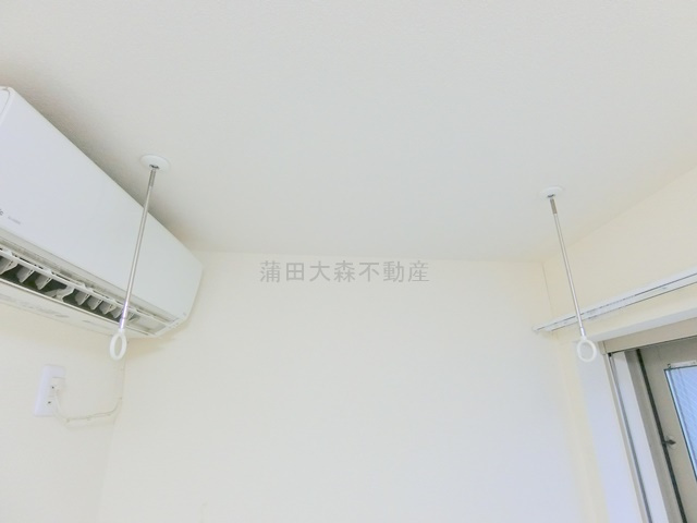 テイク大森本町の設備|エアコン　室内物干し