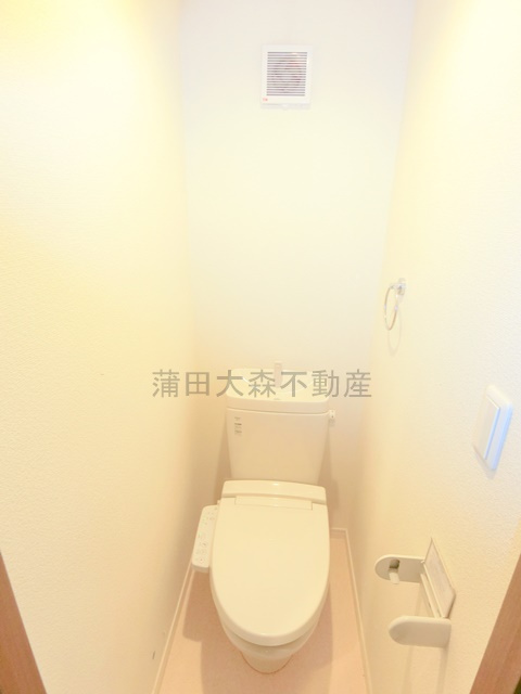 テイク大森本町のトイレ|温水洗浄便座付きのトイレ