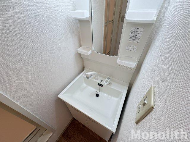 フローラル福田の洗面所