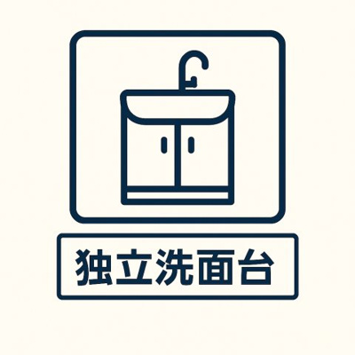 【洗面所】 | パークサイド ＡＮＩＹＡ