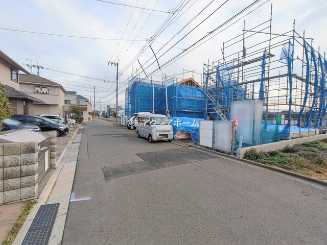所沢市東狭山ケ丘3丁目・全５棟　新築一戸建　2号棟の外観|現地写真　2026年1月26日撮影