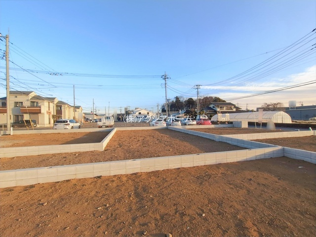 所沢市東狭山ケ丘3丁目・全５棟　新築一戸建　2号棟の外観|現地写真　2026年1月26日撮影