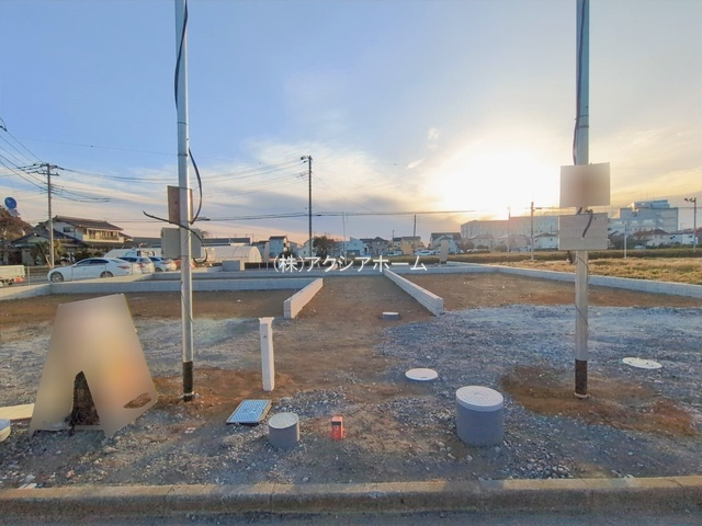 所沢市東狭山ケ丘3丁目・全５棟　新築一戸建　2号棟の外観|現地写真　2026年1月26日撮影