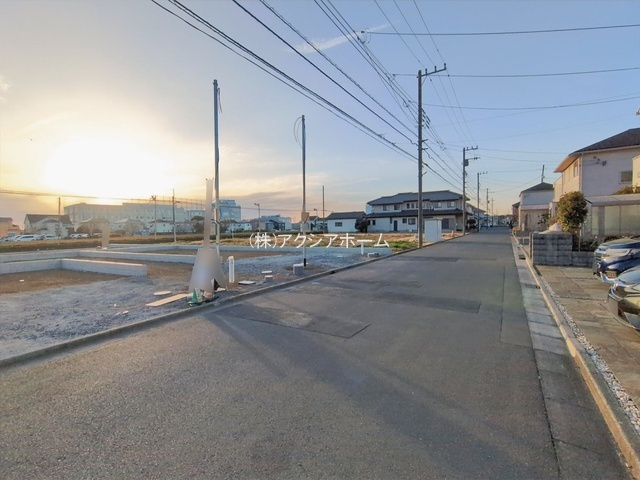 所沢市東狭山ケ丘3丁目・全５棟　新築一戸建　2号棟の外観|現地写真　2026年1月26日撮影