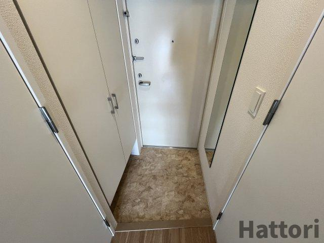 セレニテ夕陽丘エクラの玄関