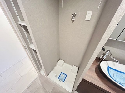 【洗面所】 | レジディア中延 | スペースが確保できる洗面所です