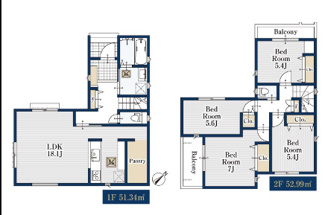  | 【名古屋市緑区小坂2丁目206新築戸建4号棟】✨️仲介手数料無料✨️小坂小学校・滝ノ水中学校