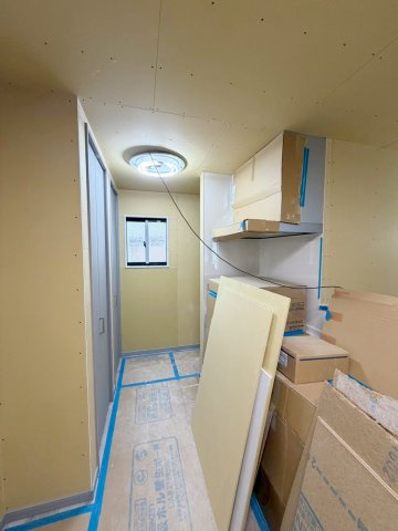 今里更ノ町の内装|『建築進んでおります♪』
完成まではモデルハウスをみてお部屋の広さ等のイメージを膨らませましょう♪（R8.4撮影）