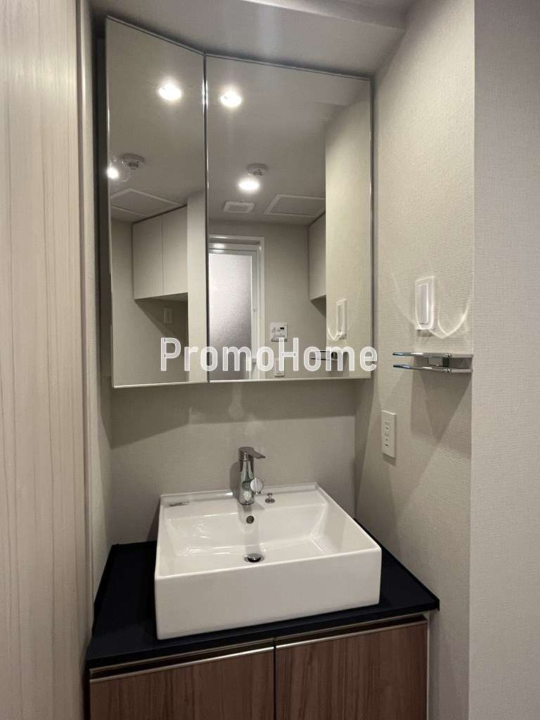 ジオエント秋葉原の洗面所