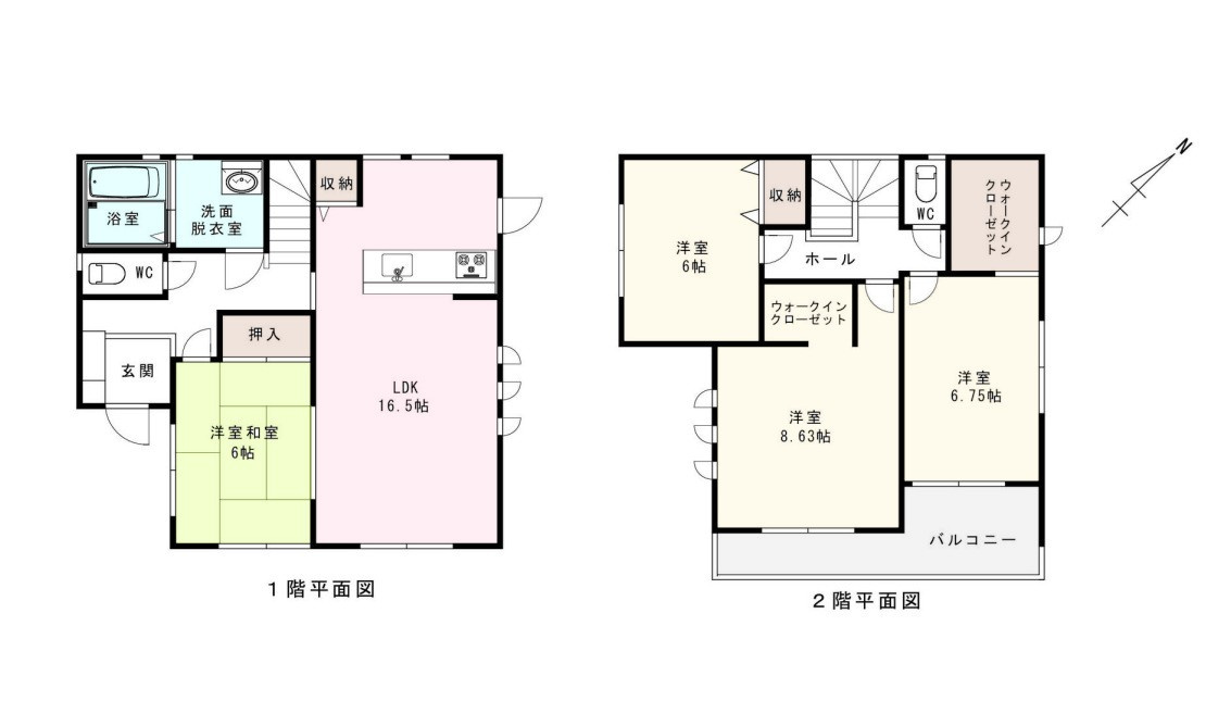 【中古戸建】太田市大島町の間取り|■間取り