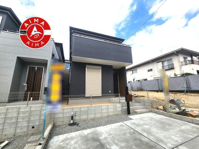 福岡市南区長住5丁目第8-3棟（3号棟）の外観|デザイン性のある外観です。