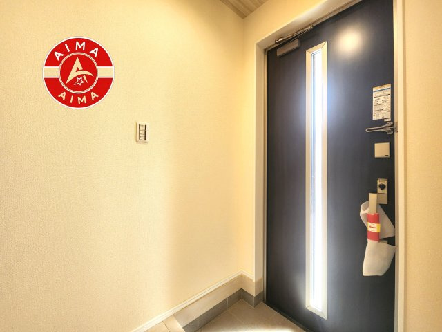 福岡市南区長住5丁目第8-3棟（3号棟）の防犯設備|二重ロックでしっかり防犯対策ができます。
