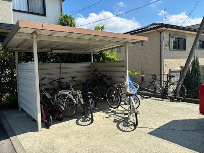 セジュールよあけのその他共用部分|駐輪場です