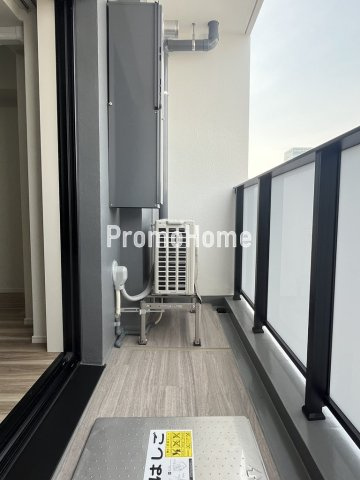 ジオエント秋葉原のバルコニー