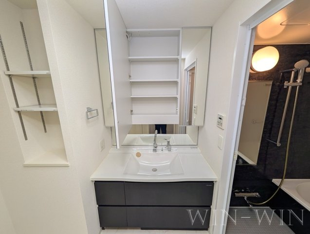 セントラルレジデンスの独立洗面台