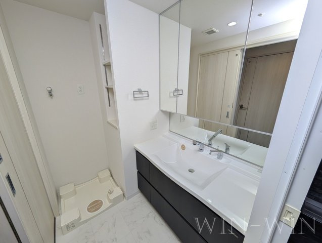 セントラルレジデンスの洗面所