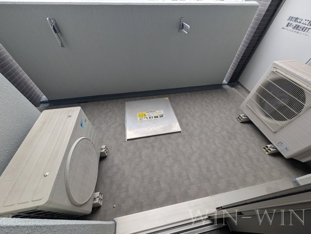 セントラルレジデンスのバルコニー