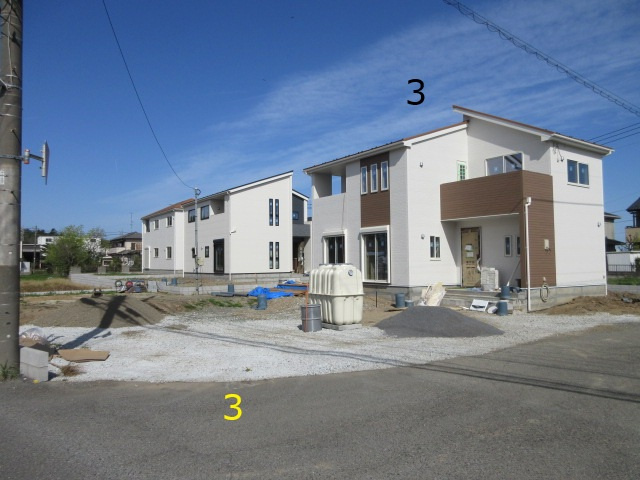 【仲介手数料無料】新築戸建　熊谷市中恩田467-1（全3棟）