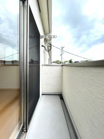 エスポアール国分のバルコニー|陽当たり良好なバルコニーです