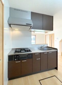 エスポアール国分のキッチン|お料理しやすいキッチンです